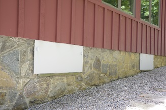 Airtight crawl space doors in Dansville