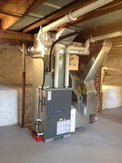 New furnace installed in Ithaca
