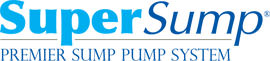 Logo for our SuperSump® Pump System, available in Lansing and other parts of New York
