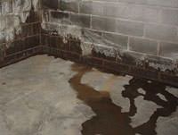 Water Flooding into a Steubenville through the Wall-Floor Joint