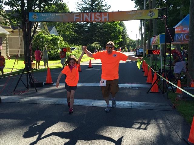 Greg & Daughter Finishing