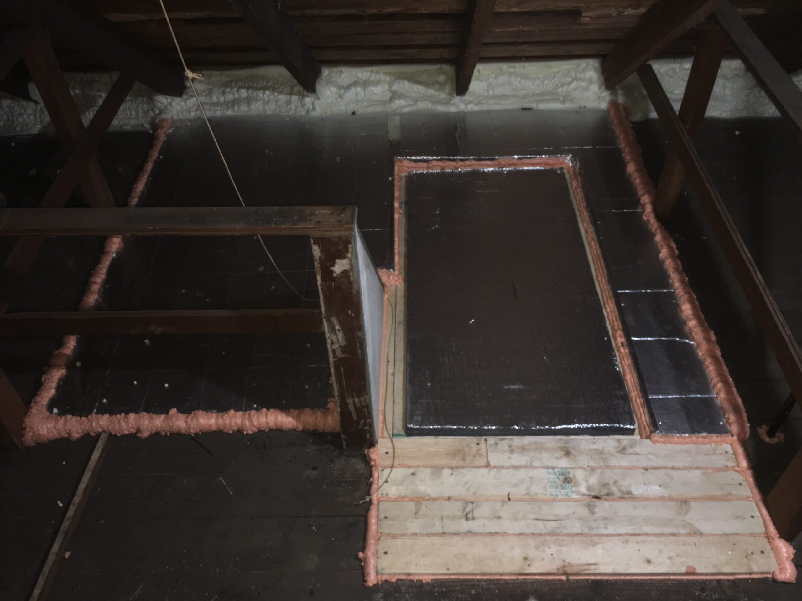 Treating a Walk Up Attic in Rochester, NY