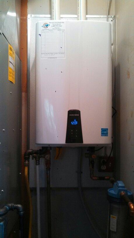 Navien Tankless Water Heater Installation in Ithaca, NY