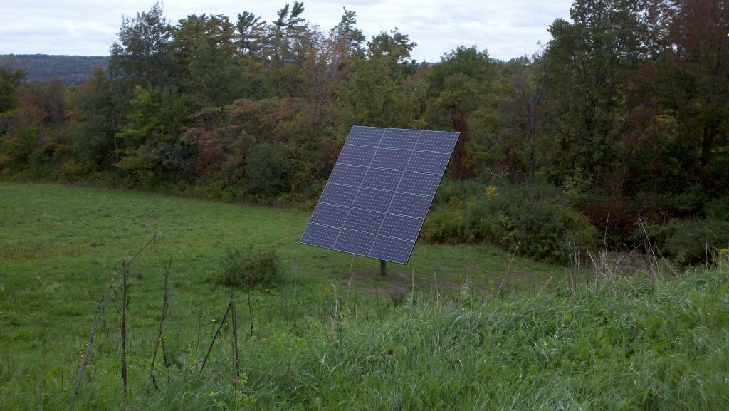 Trumansburg, NY Customer’s 4.14 kW Grid Connected Solar Electric System