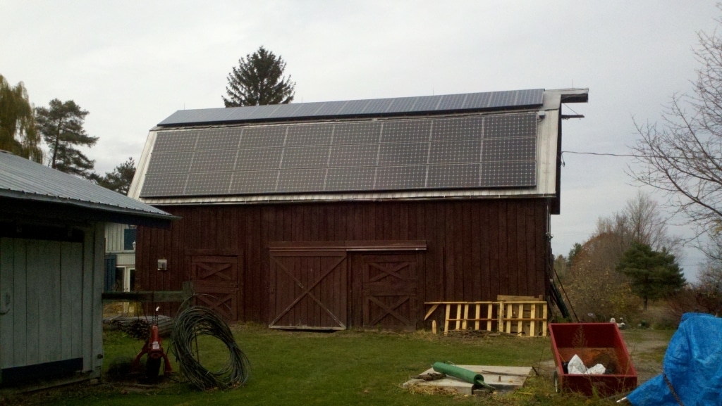 21.62 kW Solar Electric System Installed in Newfield, NY
