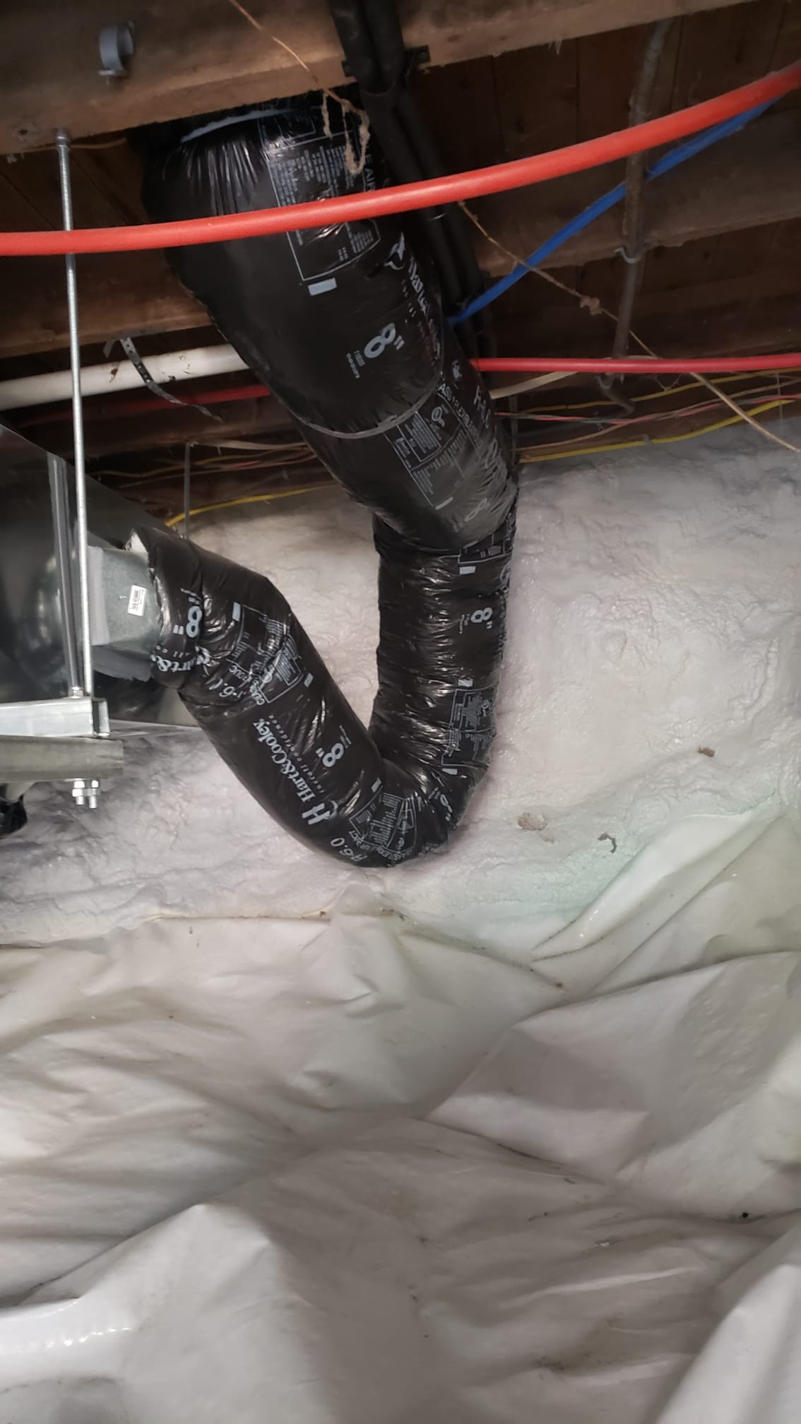 Ducted Air Source Heat Pump Installation