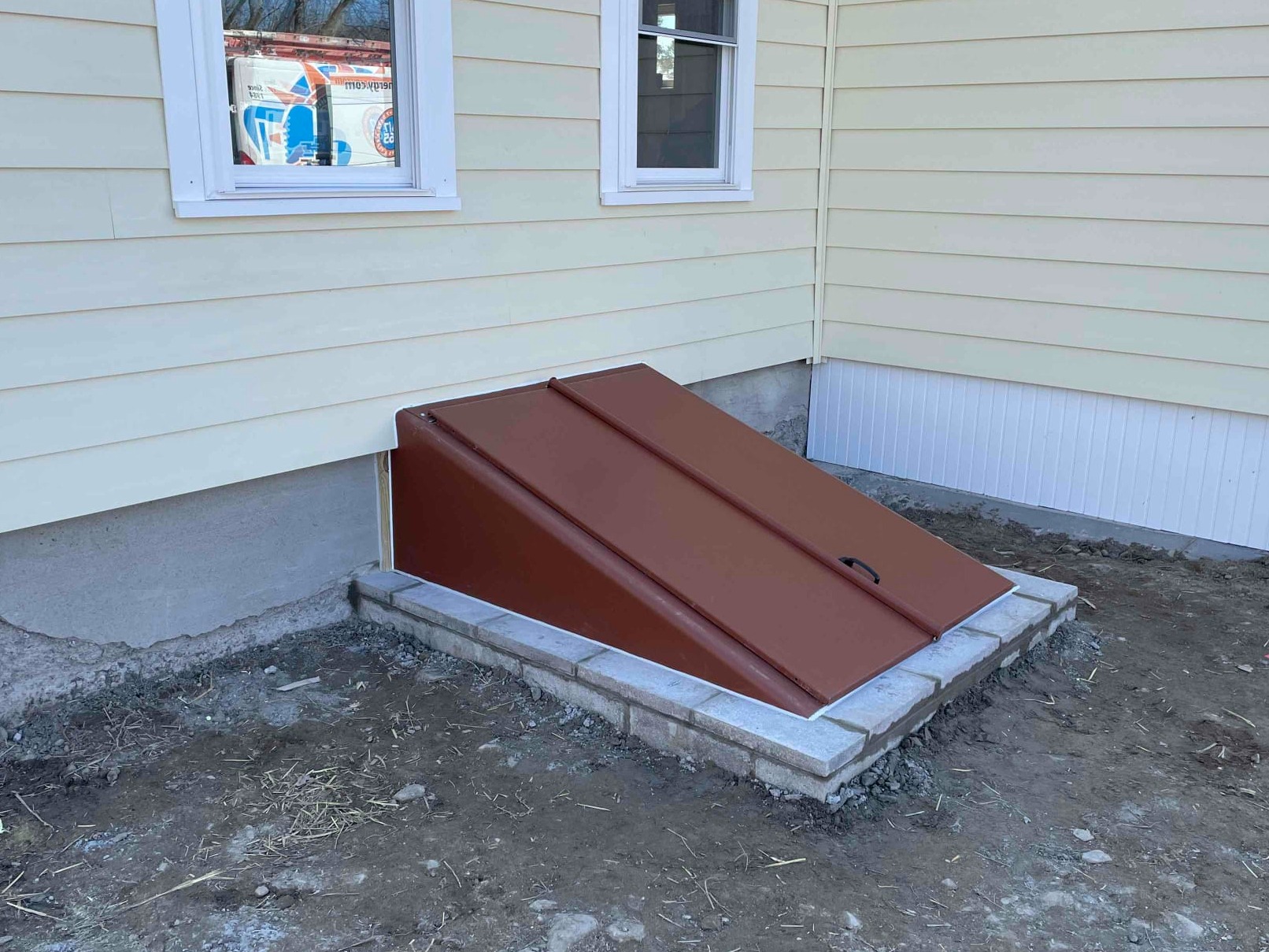 New Bilco Door from Scratch in Lansing, NY!