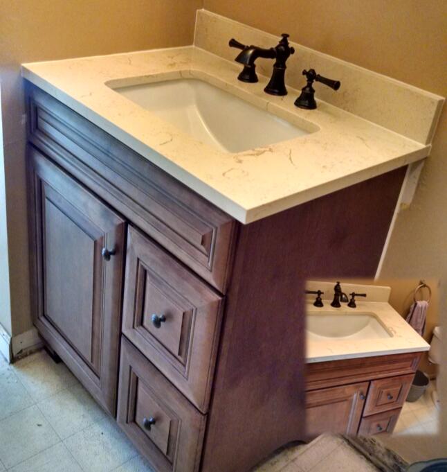 Vanity and Faucet Replacement in Phelps, NY