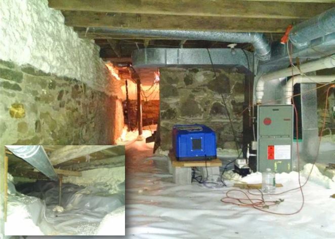 Basement Waterproofing & Insulation in Naples, NY