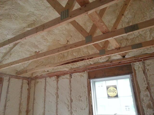 attic spray foam insulation