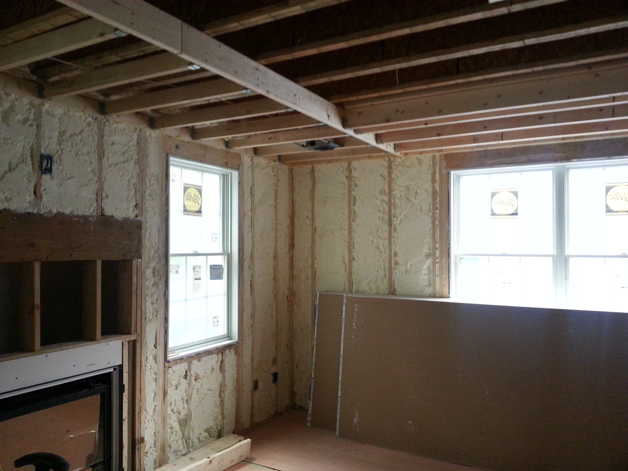 Spray Foam Insulation in Phelps, NY: New Construction