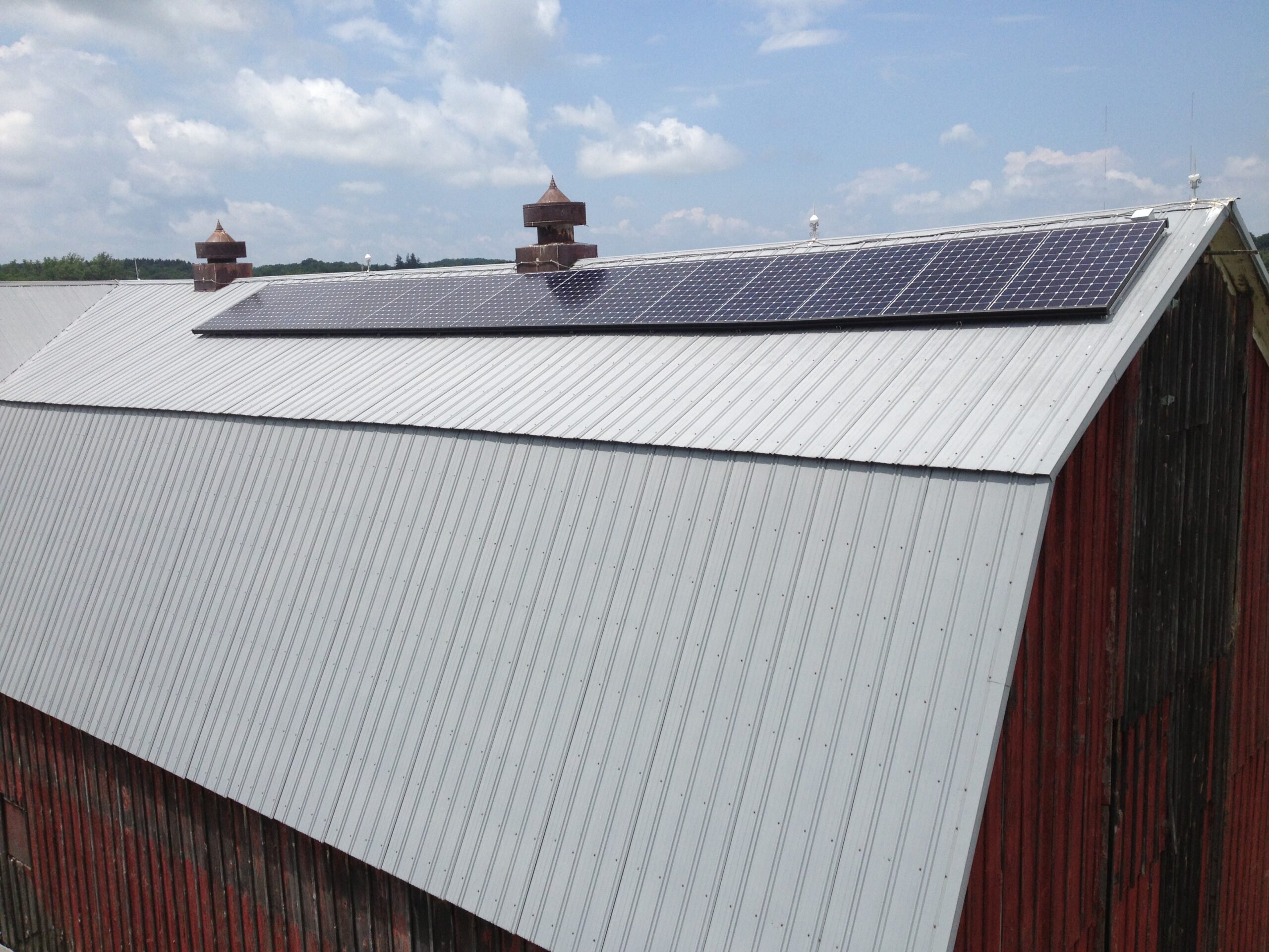 Solar Power System Installation in Trumansburg, NY