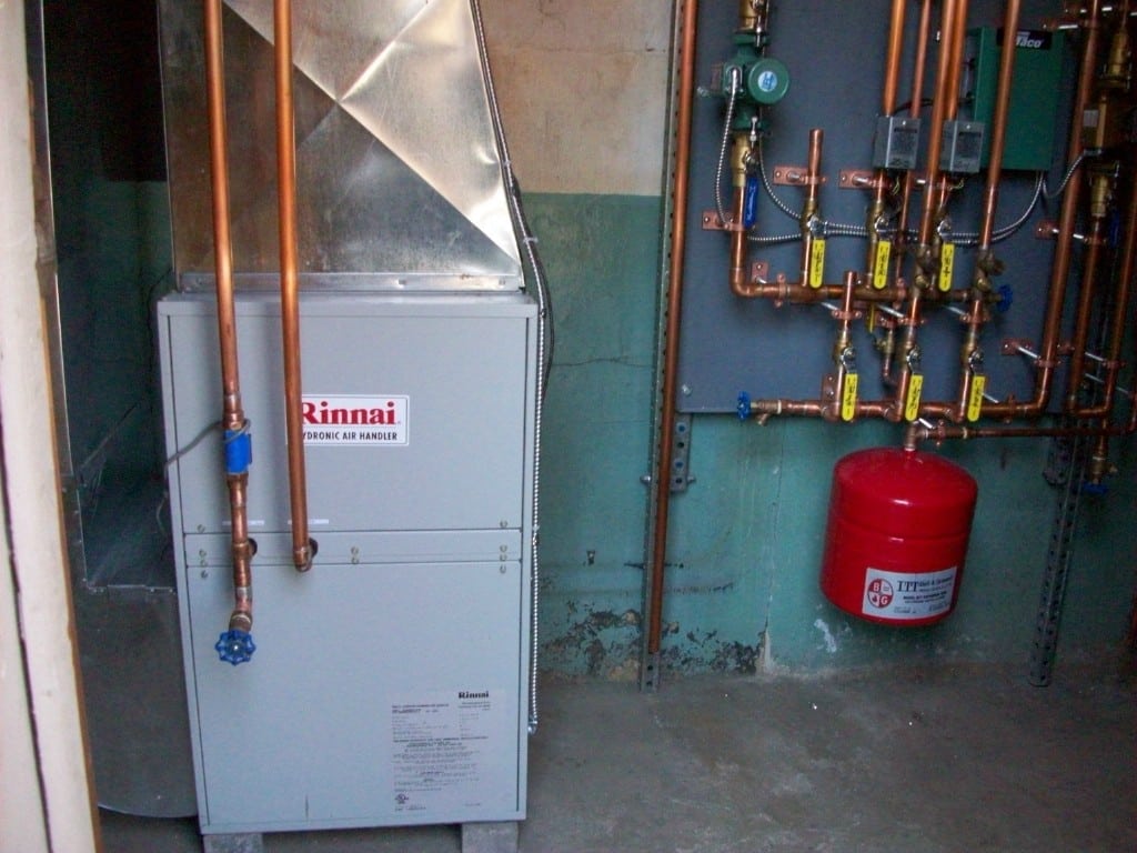 Rinnai Tankless Water Heater/Zoning Board Installed in Ithaca, NY