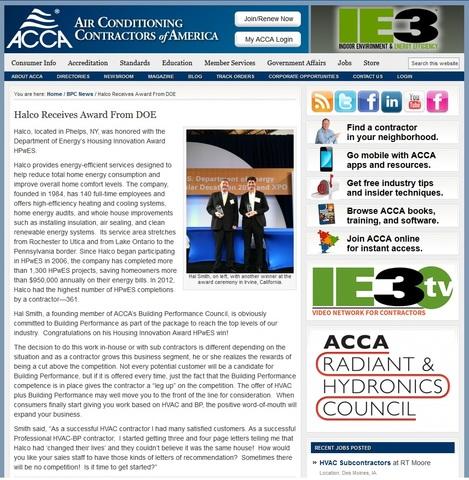 Halco Receives Award From DOE - Image 1