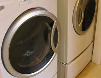 clogged dryer vent in need of cleaning in